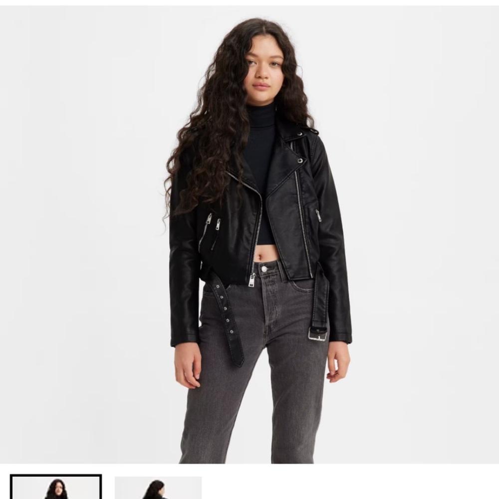 Levi’s Faux Leather Moto Jacket